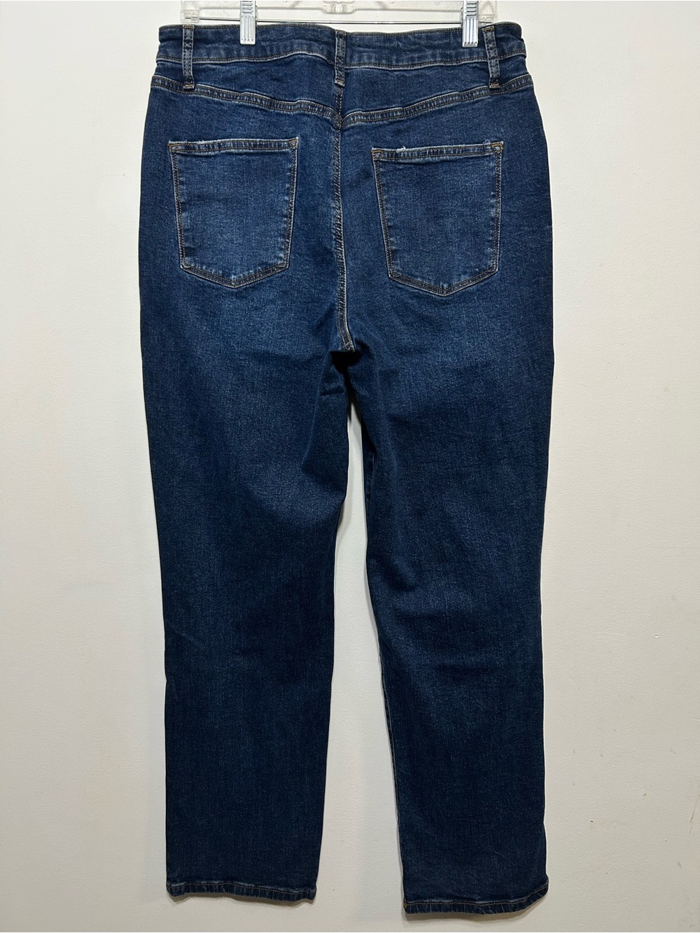 New! Sonoma Goods For Life High Rise Straight Leg Jeans Womens Size 16 Long - Picture 3 of 6